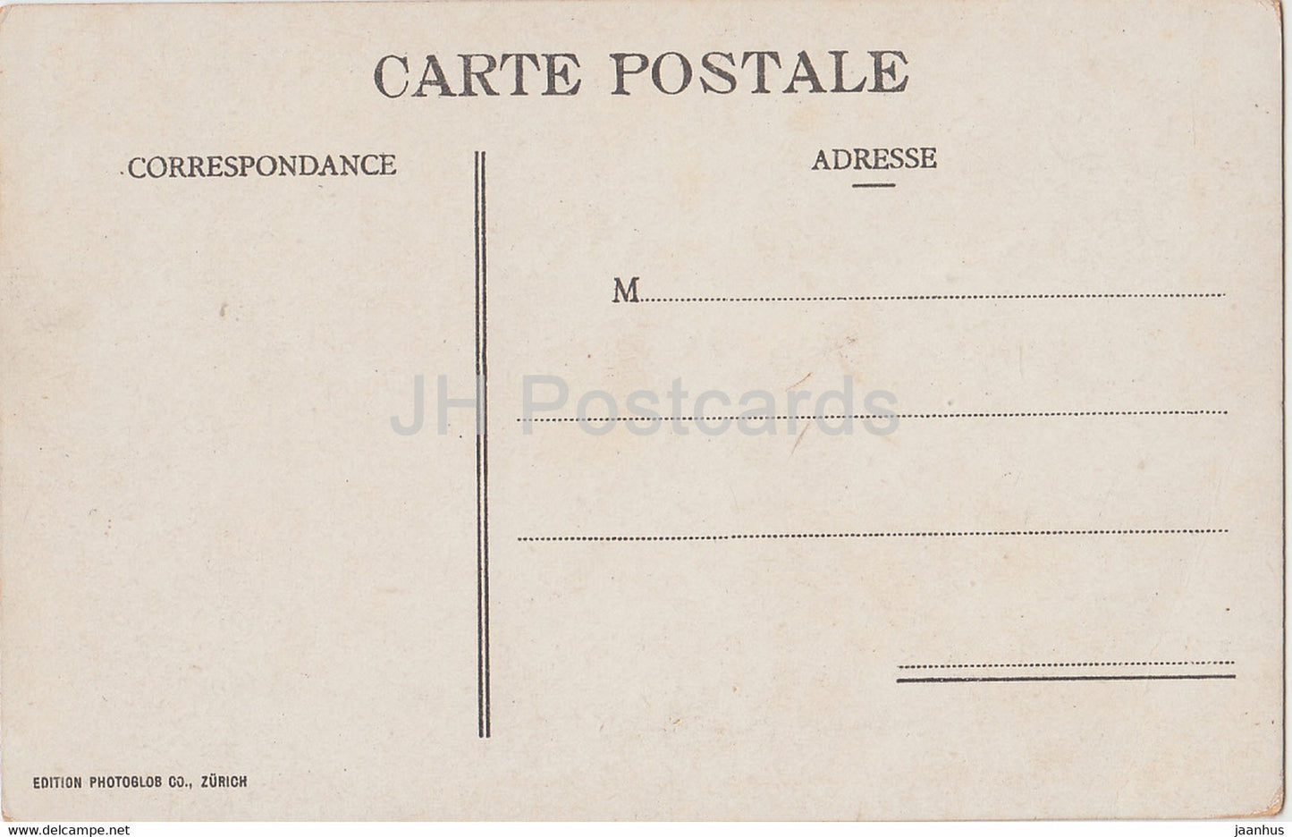 Chateau de Chillonet le Grammont - 4083 - alte Postkarte - Schweiz - unbenutzt