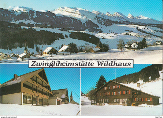 Zwingliheimstatte Wildhaus - 1984 - Switzerland - used - JH Postcards