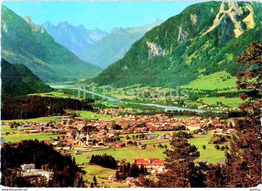 Reutte 852 m - mit Lechtaler Alpen - Tirol - Austria - unused - JH Postcards