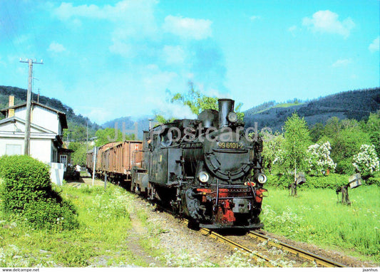 Heissdampflokomotive - seit 1917 in Wernigerode eingesetzt - train - railway - locomotive - Germany - unused - JH Postcards