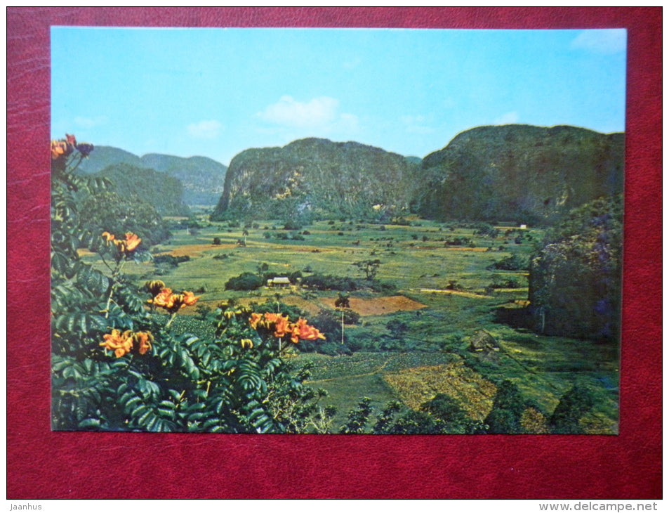 Valle de Vinales - provincia Pinar del Rio - Cuba - unused - JH Postcards