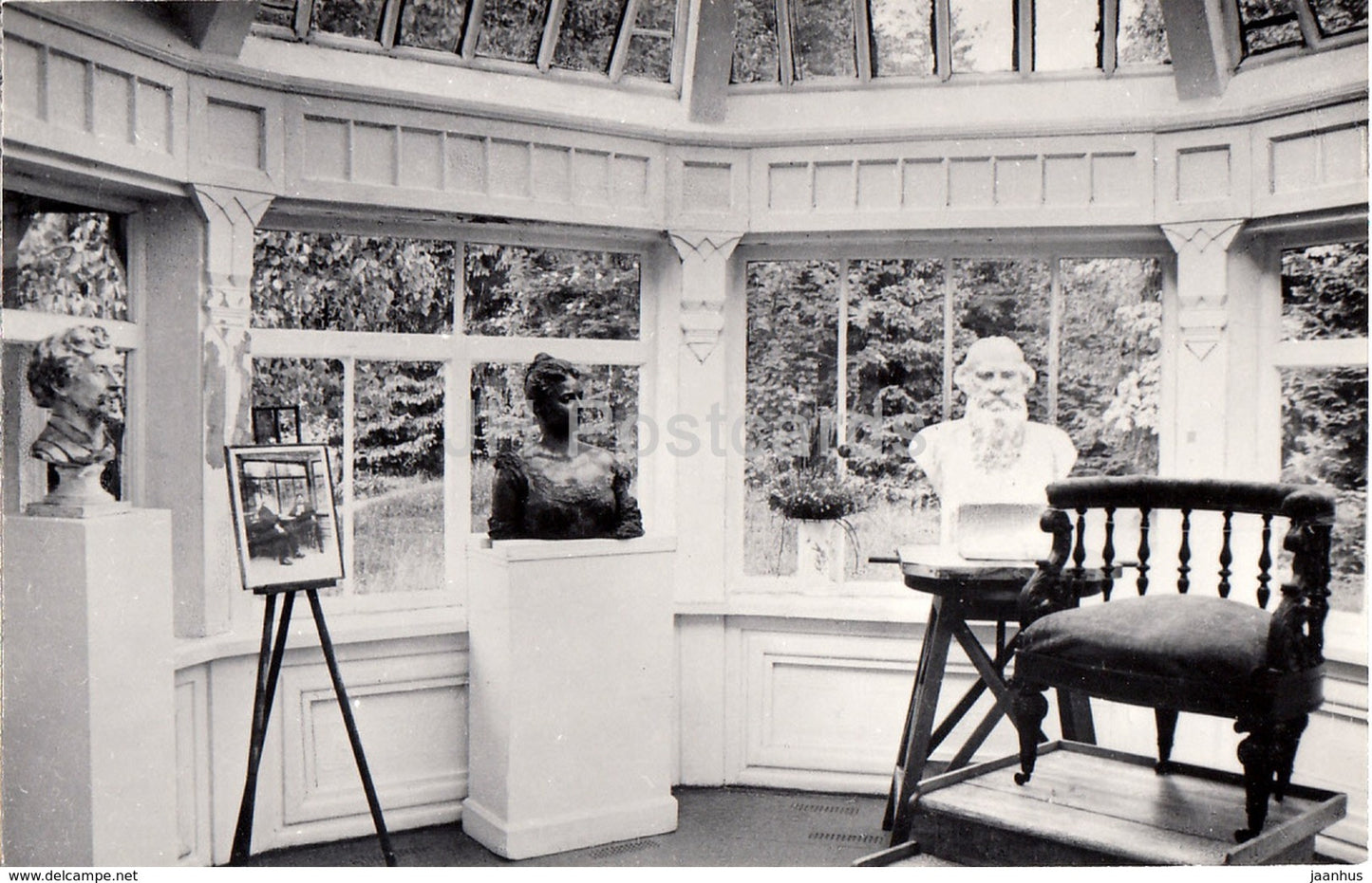 Russian Artist Repin Museum in Penaty - Winter Terrace - 1979 - Russia USSR - unused - JH Postcards