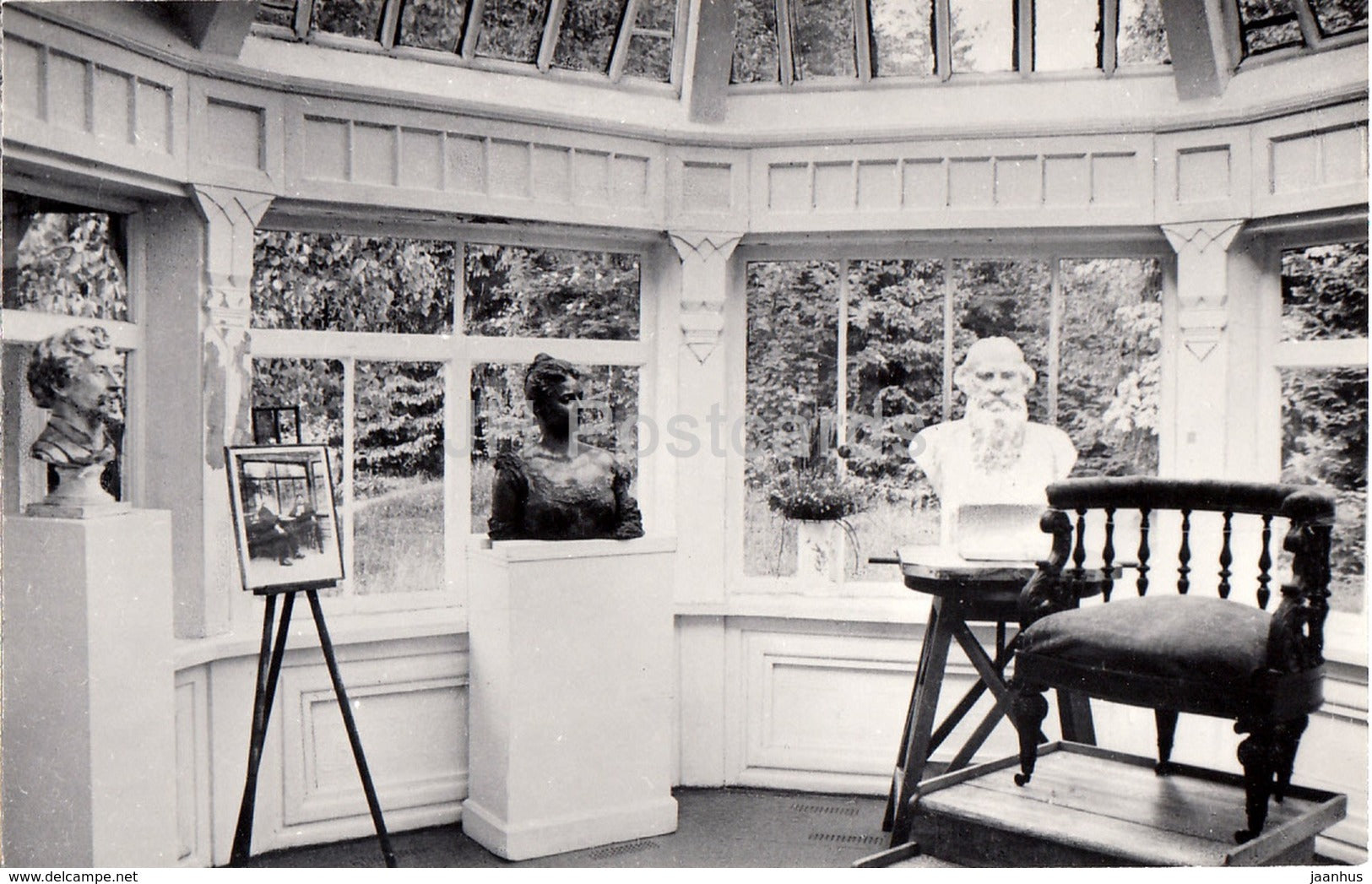 Russian Artist Repin Museum in Penaty - Winter Terrace - 1979 - Russia USSR - unused - JH Postcards