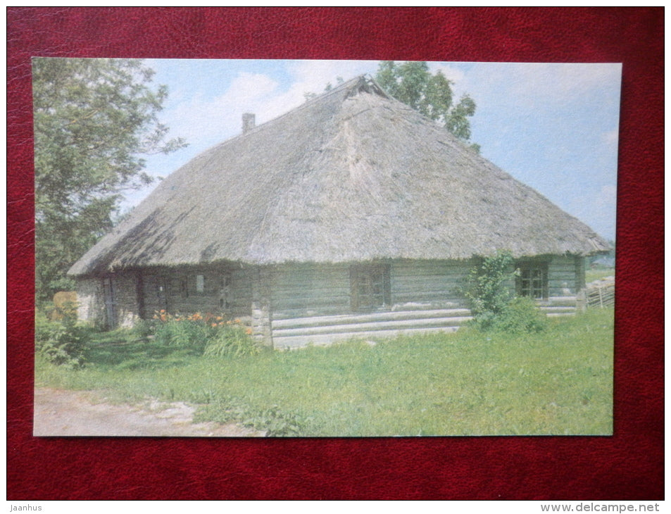 The former Inn at Atla-Eero - Places Connected to writer Eduard Vilde - 1975 - Estonia USSR - unused - JH Postcards
