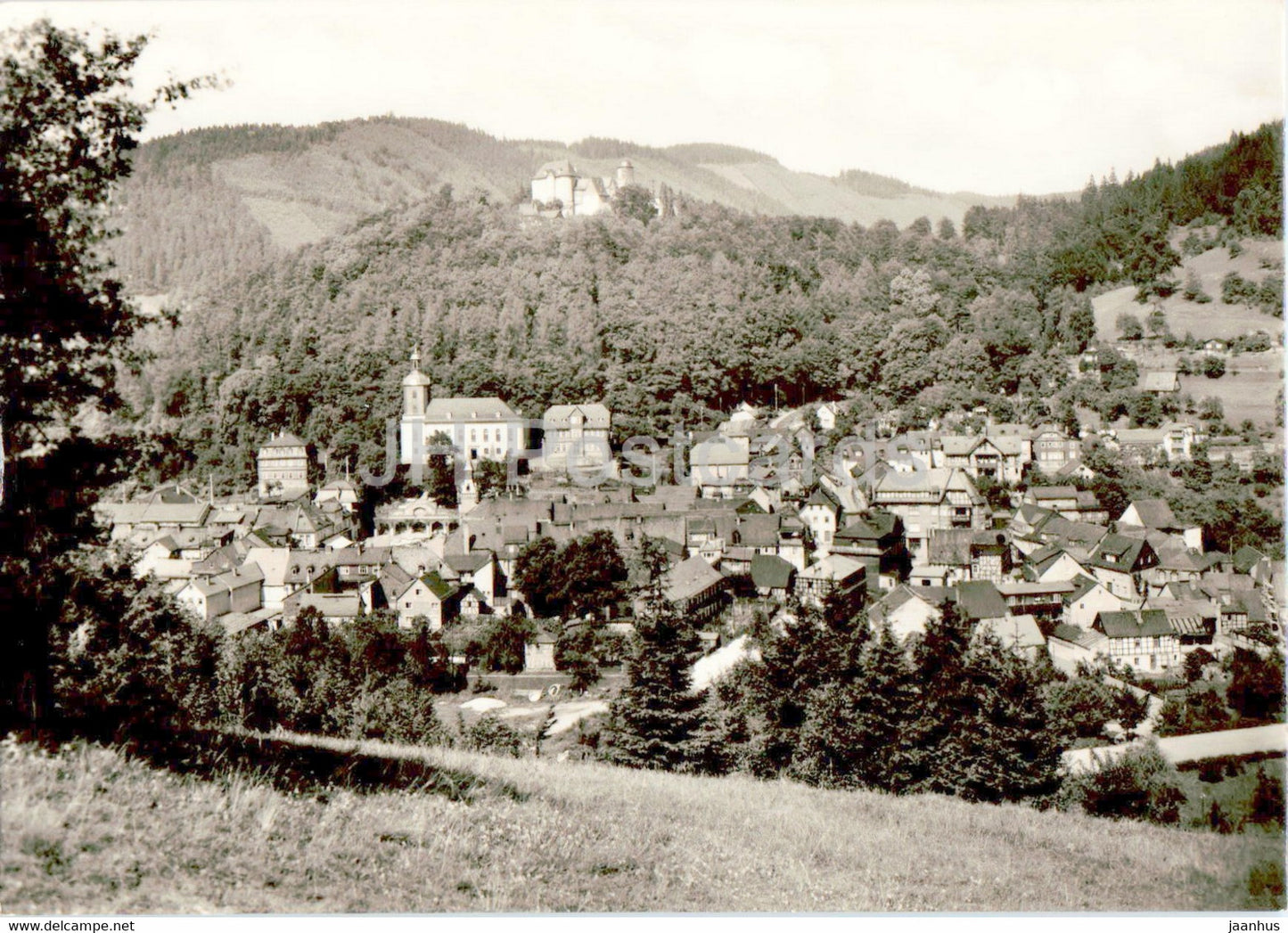 Leutenberg i Thur - old postcard - Germany DDR - unused - JH Postcards