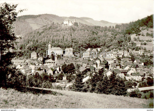 Leutenberg i Thur - old postcard - Germany DDR - unused - JH Postcards