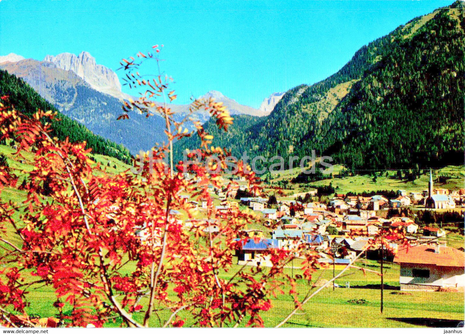 Pozza di Fassa - Dolomiti - 3841 - Italy - unused - JH Postcards