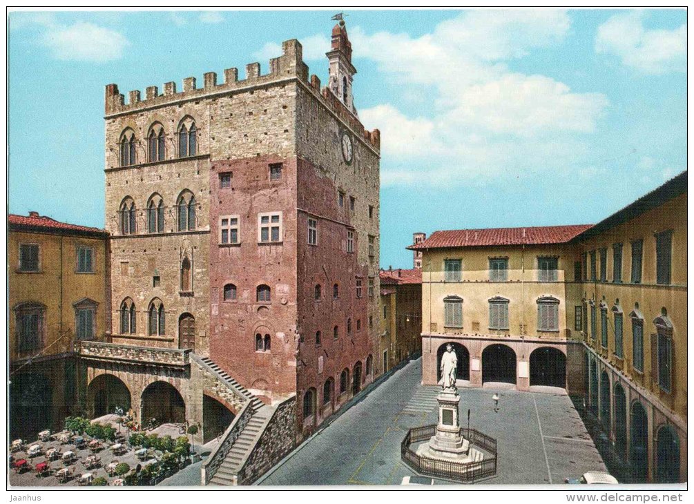 Piazza del Comune e Palazzo Pretorio - Town Hall and  Praetorian Palace - Toscana - 44071 - Italia - Italy - unused - JH Postcards