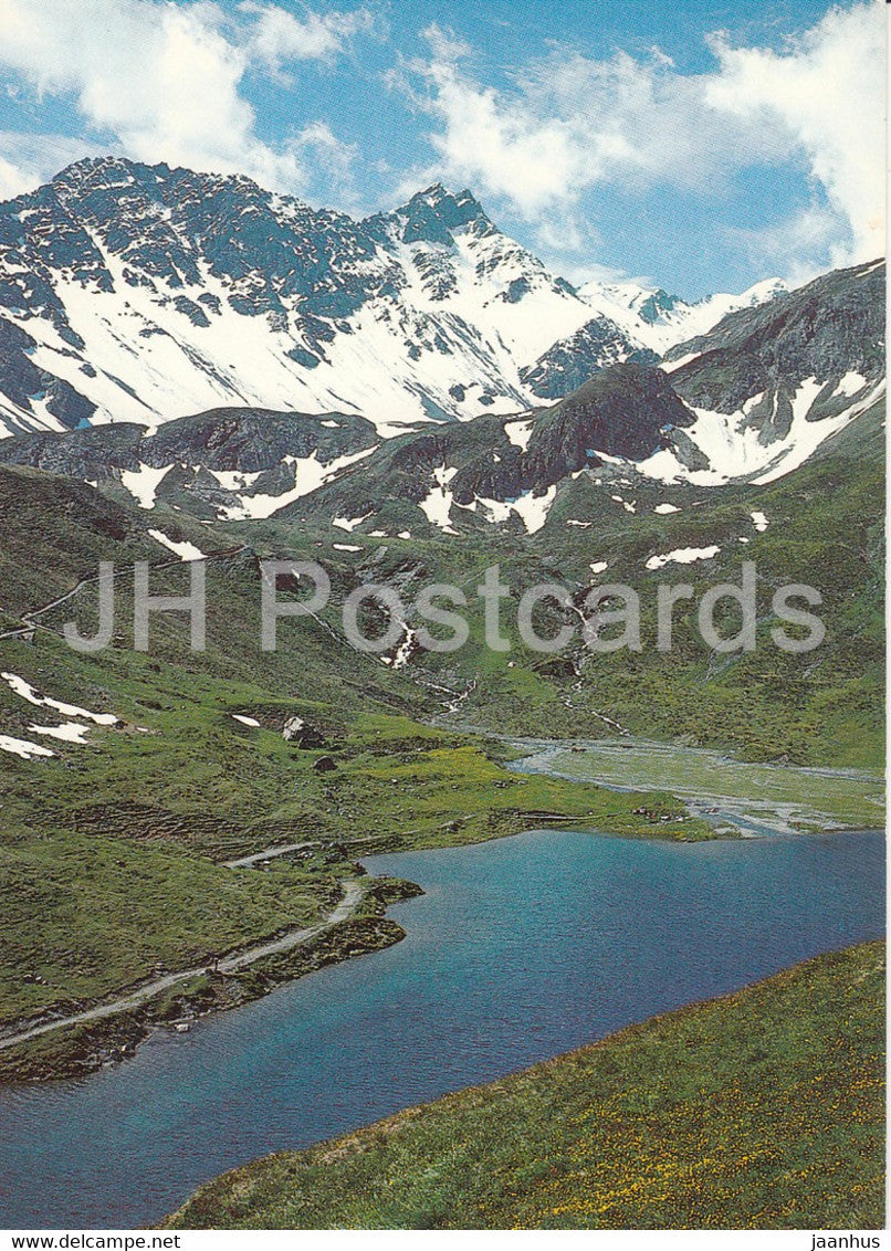 Arosa 1800 m - Schwellisee - Erzhorn - 1986 - Switzerland - used - JH Postcards