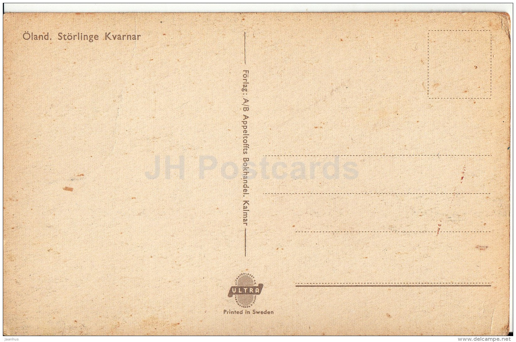 Öland - Strölinge Kvarnar - windmills - Sweden - unused - JH Postcards