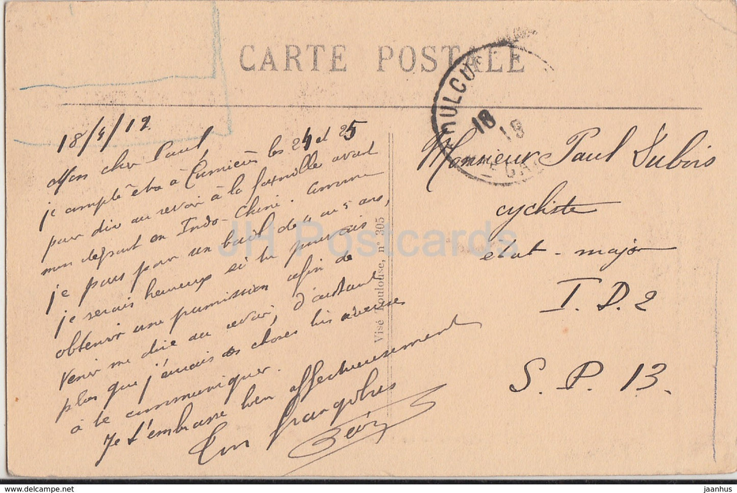 Toulouse - Le Canal de Brienne - 56 - old postcard - 1925 - France - used