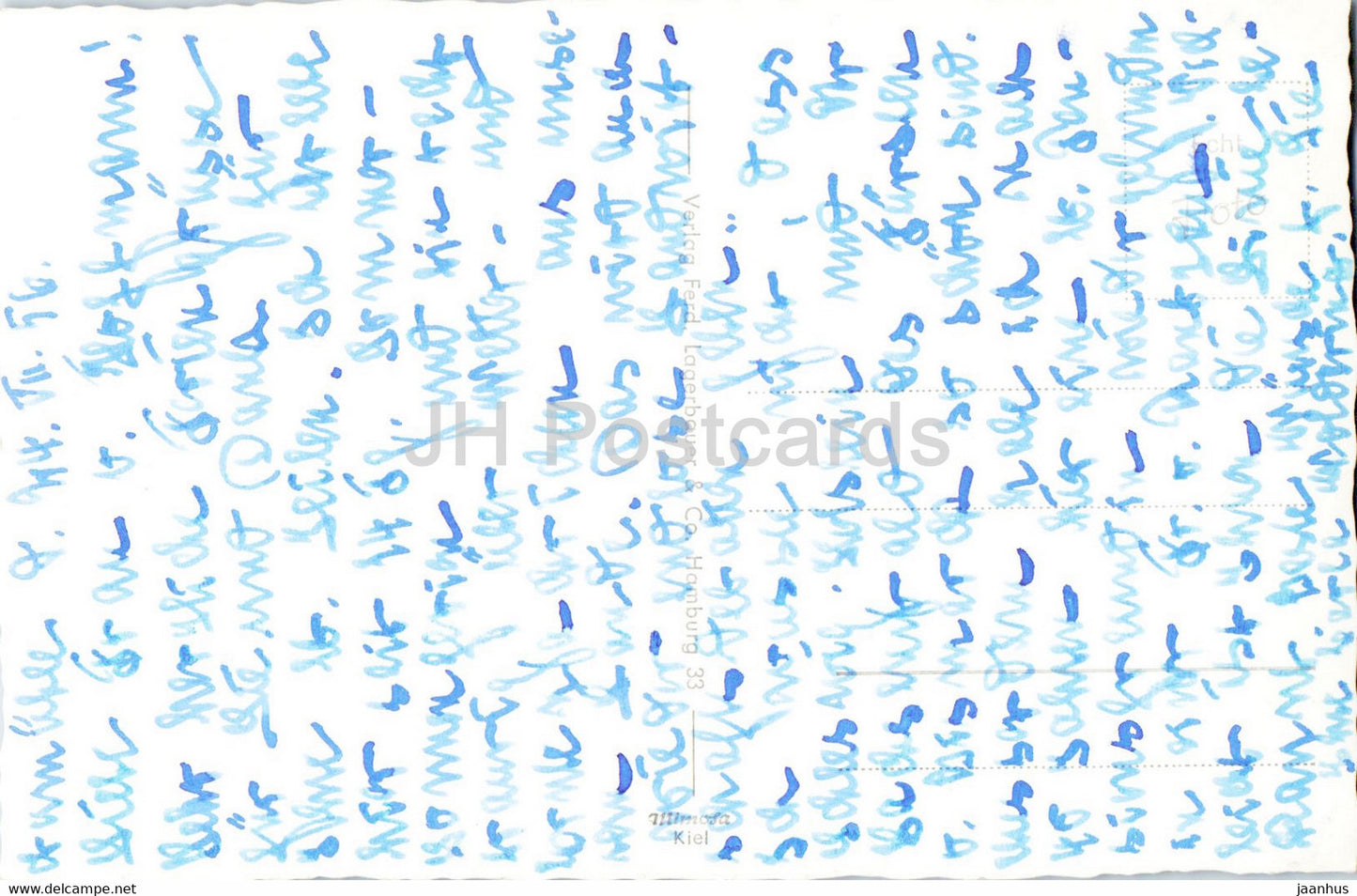 Aumuhle - Muhlenteich - old postcard - Germany - used