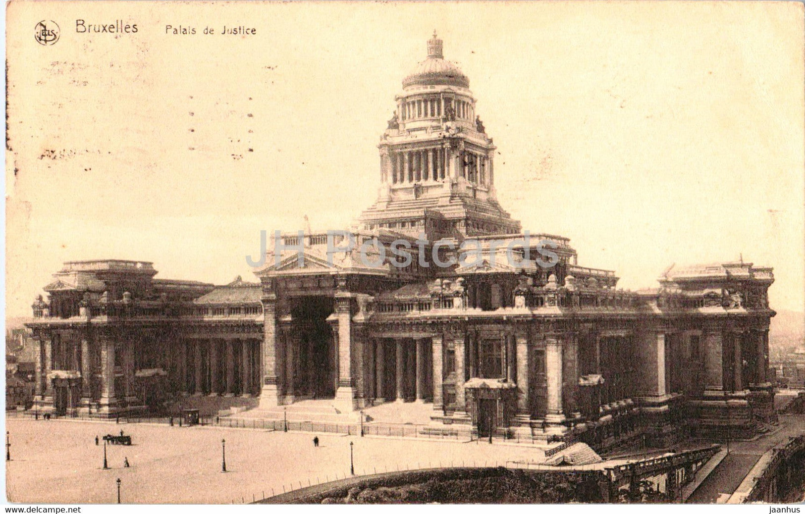 Bruxelles - Brussels - Palais de Justice - 32 - old postcard - 1923 - Belgium - used - JH Postcards