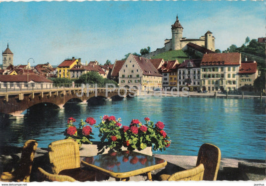 Schaffhausen mit Minot - 559 - 1956 - Switzerland - used - JH Postcards