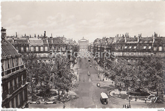 Paris Et Ses Merveilles - L'Avenue  de l'Opera - 316 - old postcard - France - unused - JH Postcards