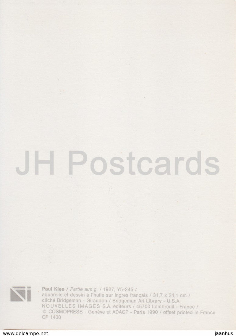 Gemälde von Paul Klee – Partie aus – Deutsche Kunst – 1990 – Deutschland – unbenutzt