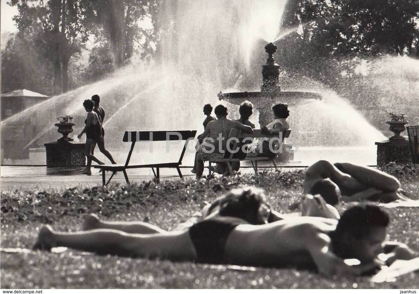 Budapest - In the Palatinus Bad on Margaret Island - Hungary - unused