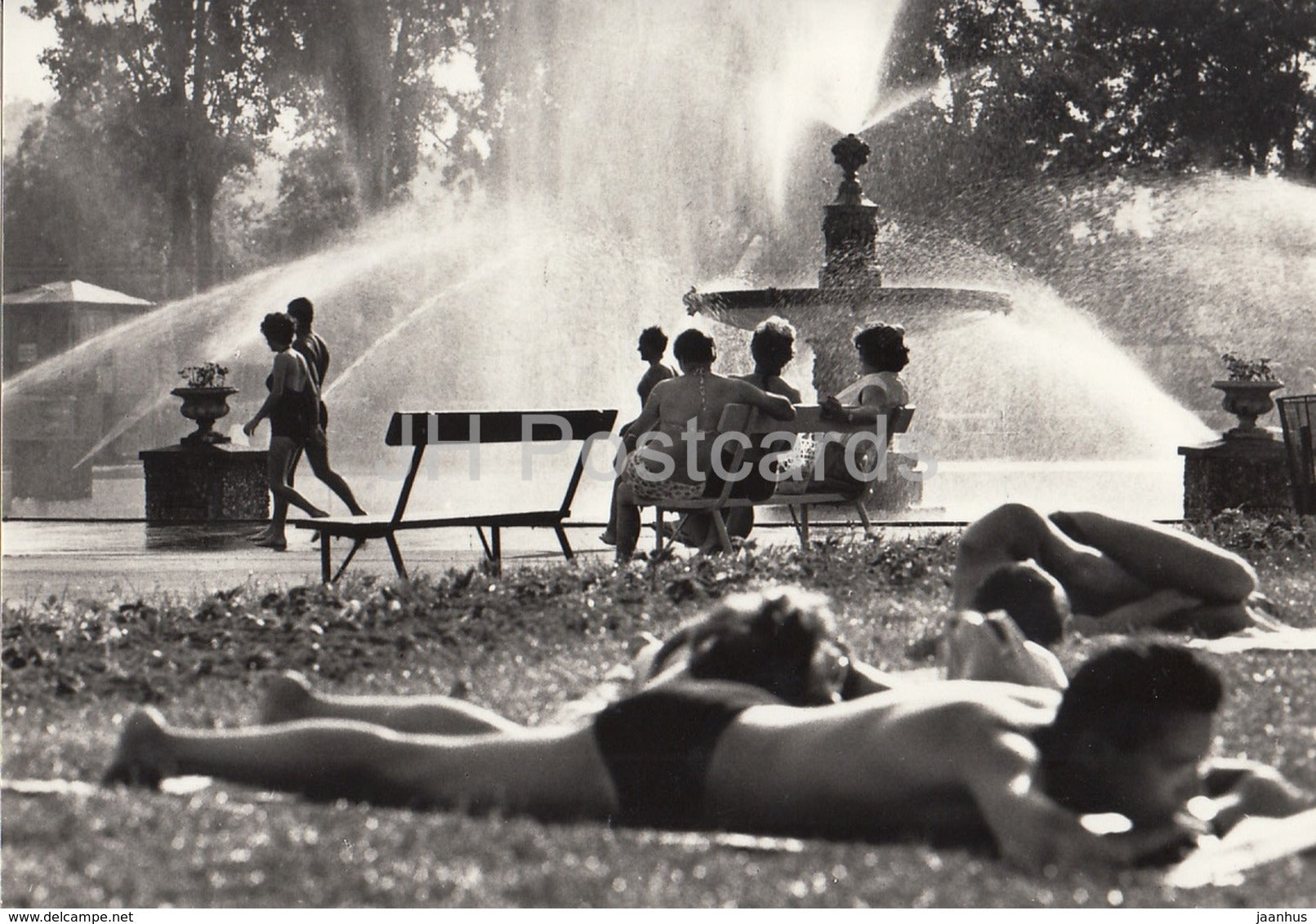Budapest - In the Palatinus Bad on Margaret Island - Hungary - unused