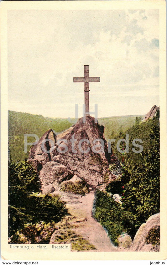 Ilsenburg a Harz - Ilsenstein - old postcard - Germany - unused - JH Postcards