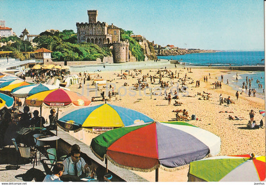 Estoril - Praia do Tamariz - Playa de Tamariz - beach - 127 - Portugal - unused - JH Postcards