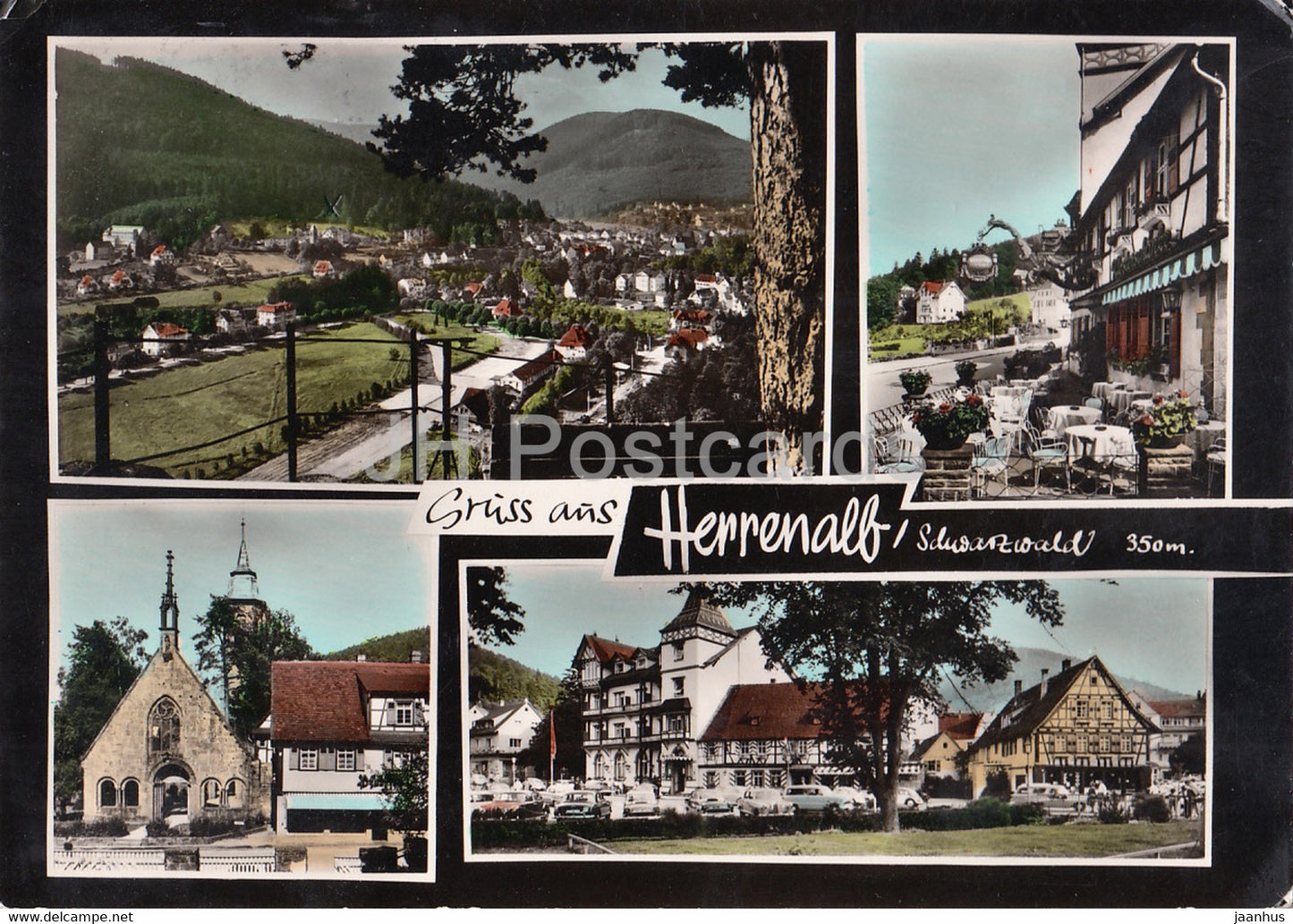 Gruss aus Herrenalb - Schwarzwald - 1967 - Germany - used - JH Postcards