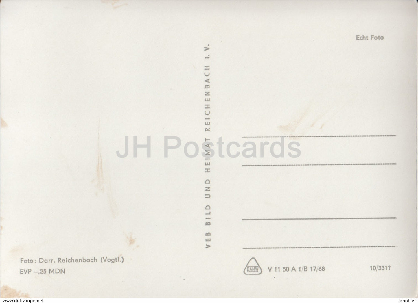 Gruss aus Plothen - Hausteich - Dorfstrasse - Furstenteich - Germany DDR - unused