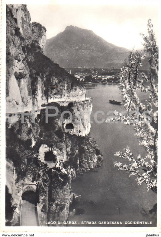 Lago di Garda - Strada Gardesana Occidentale - Garda lake - Gardesana western road - Italy - unused - JH Postcards