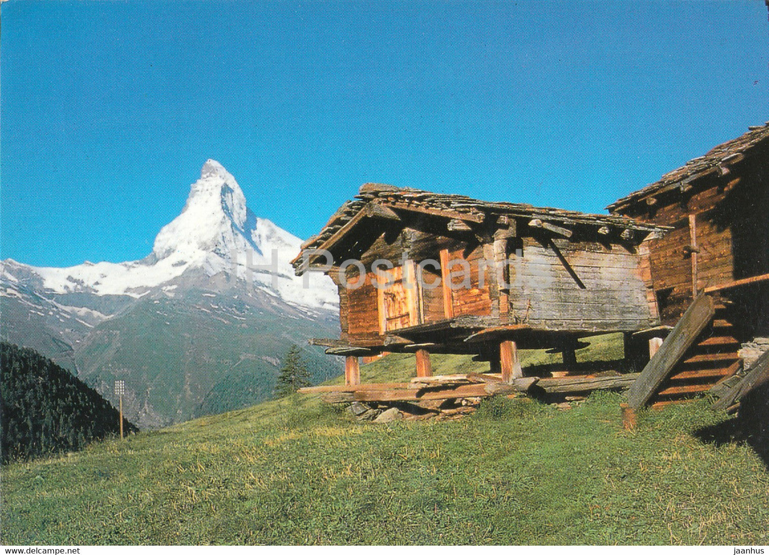 Le Cervin 4477 m - Valais - 4045 - 1989 - Switzerland - used - JH Postcards