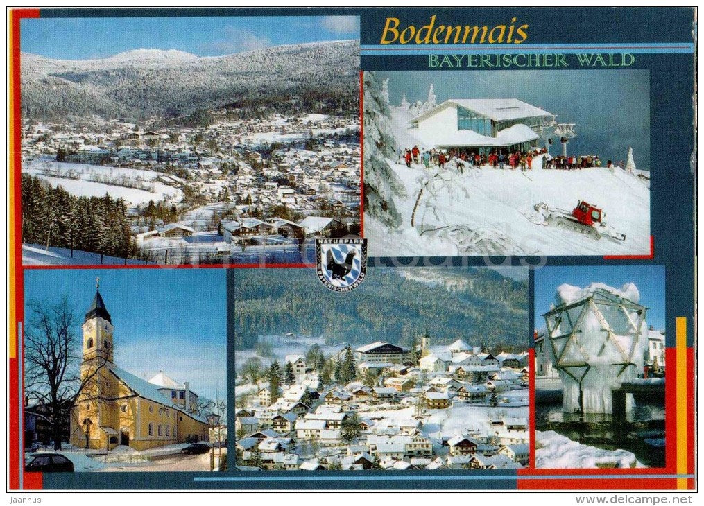 Bodenmais , Bayerischer wald - Germany - 2001 gelaufen - JH Postcards