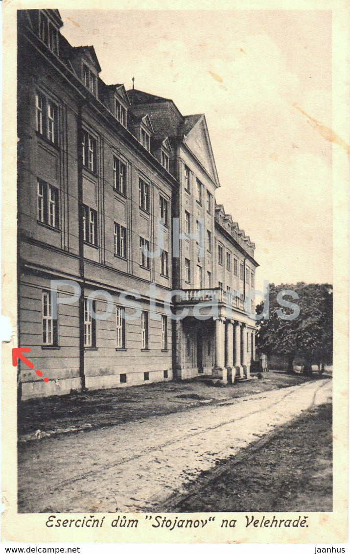 Esercicni Dum Stojanov na Velehrade - Velehrad - old postcard - Czech Republic - unused - JH Postcards