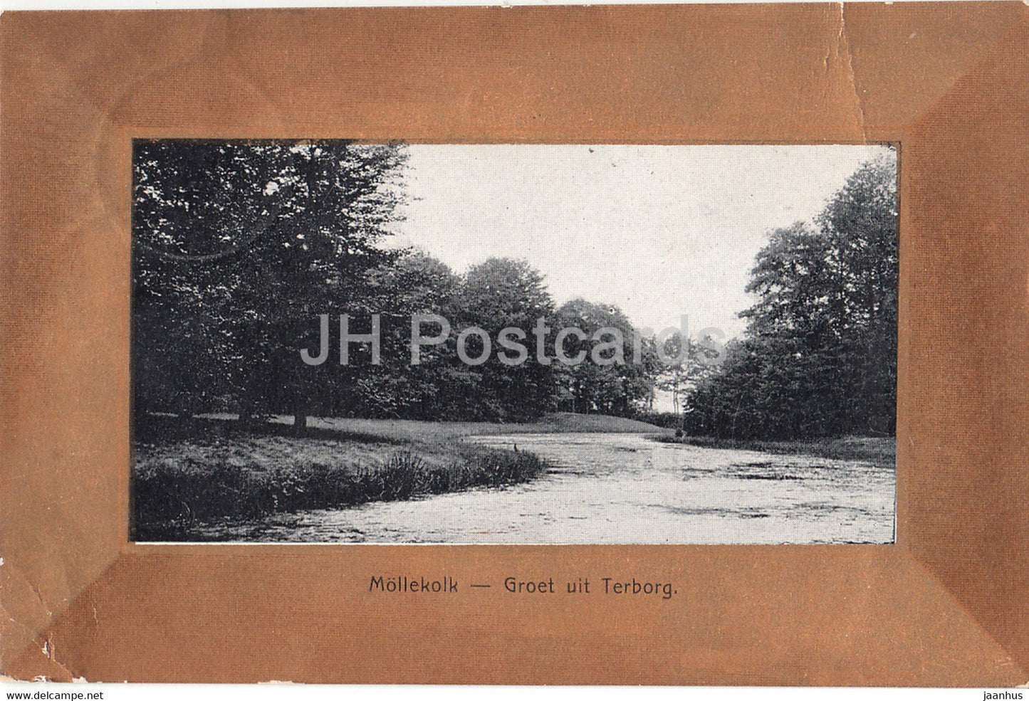 Mollekolk - Groet uit Terborg - M H Bruins - old postcard - 1908 - Netherlands - used - JH Postcards