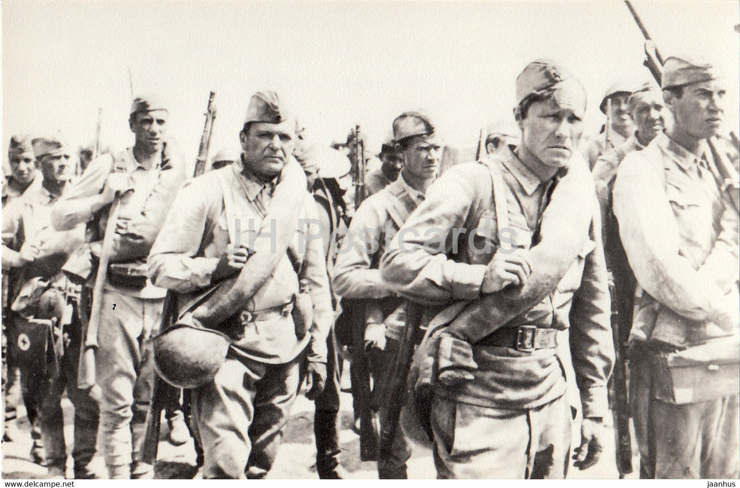 They Fought for Their Country - Movie - Vasily Shukshin - soviet soldiers - 1980 - Russia USSR - unused - JH Postcards