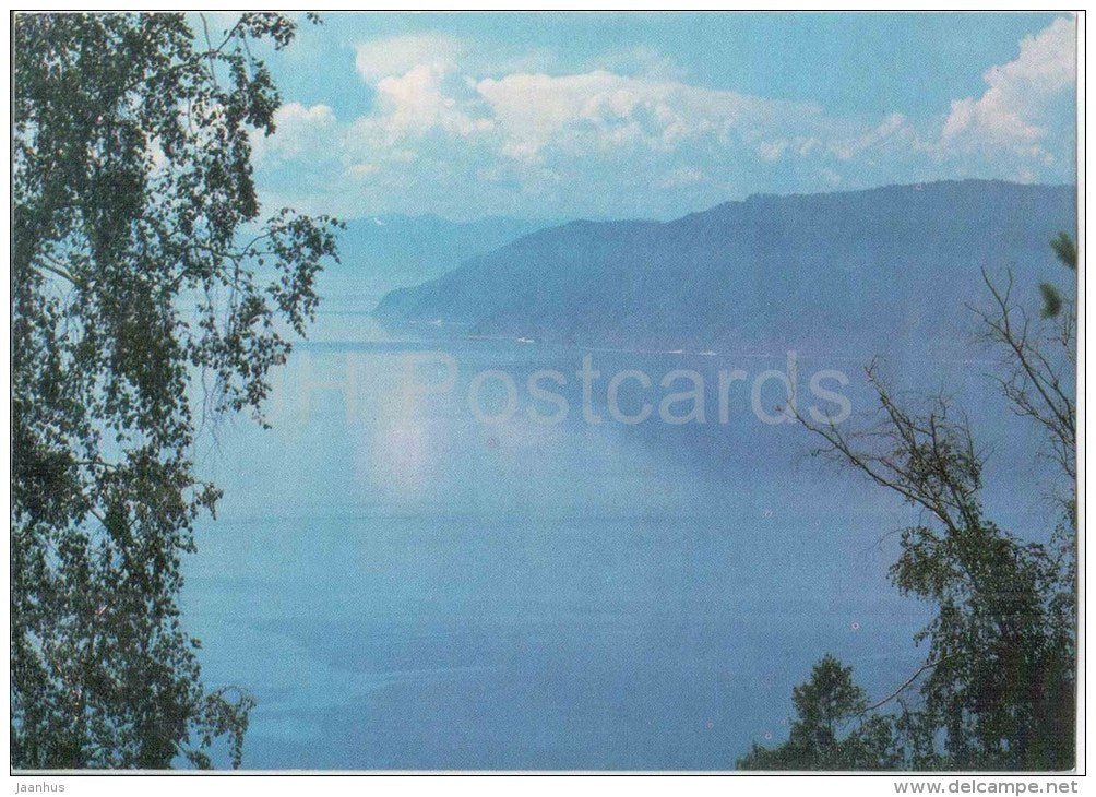 lake Baikal - 1986 - Russia USSR - unused - JH Postcards