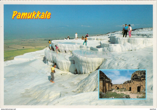 Pamukkale - 3 - The Travertines - Turkey - unused - JH Postcards