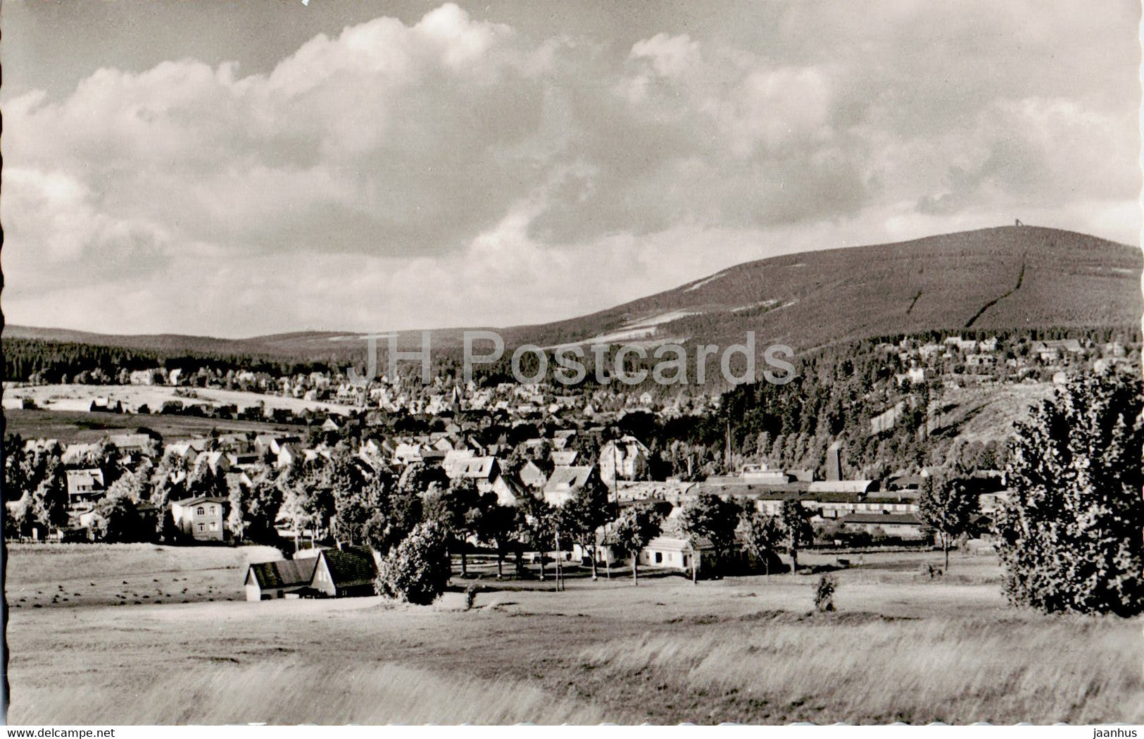 Braunlage im Harz mit Wurmbergschanze - old postcard - Germany - unused - JH Postcards