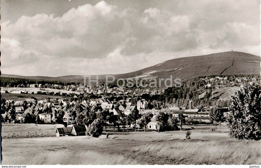 Braunlage im Harz mit Wurmbergschanze - old postcard - Germany - unused - JH Postcards
