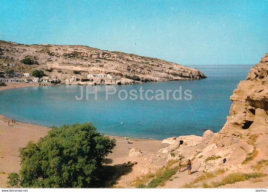 Matala - Seaport of Phaestos - Crete - Greece - unused - JH Postcards
