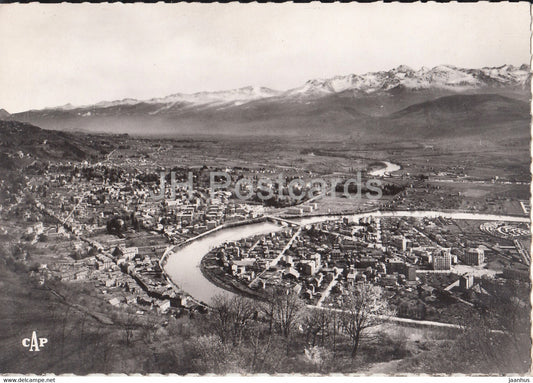 Grenoble - Vue Generale sur la Tronche - L'Ile Verte et les Alpes - France - unused - JH Postcards