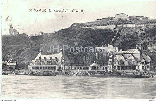 Namur - Le Kursaal et le Citadelle - Landsturm Inf Bataillon I Bochum - Feldpost - old postcard - Belgium - used - JH Postcards