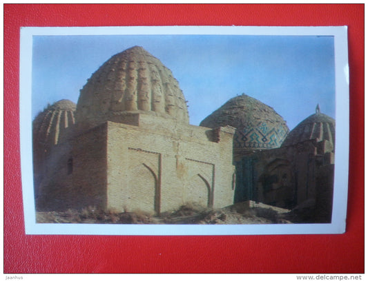 Amir-Zadah Rumi mausoleum - Shah-i Zindah Complex - Samarkand - 1972 - Uzbekistan USSR - unused - JH Postcards
