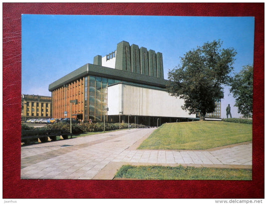 The Academic Opera and Ballet Theatre - Vilnius - 1983 - Lithuania USSR - unused - JH Postcards