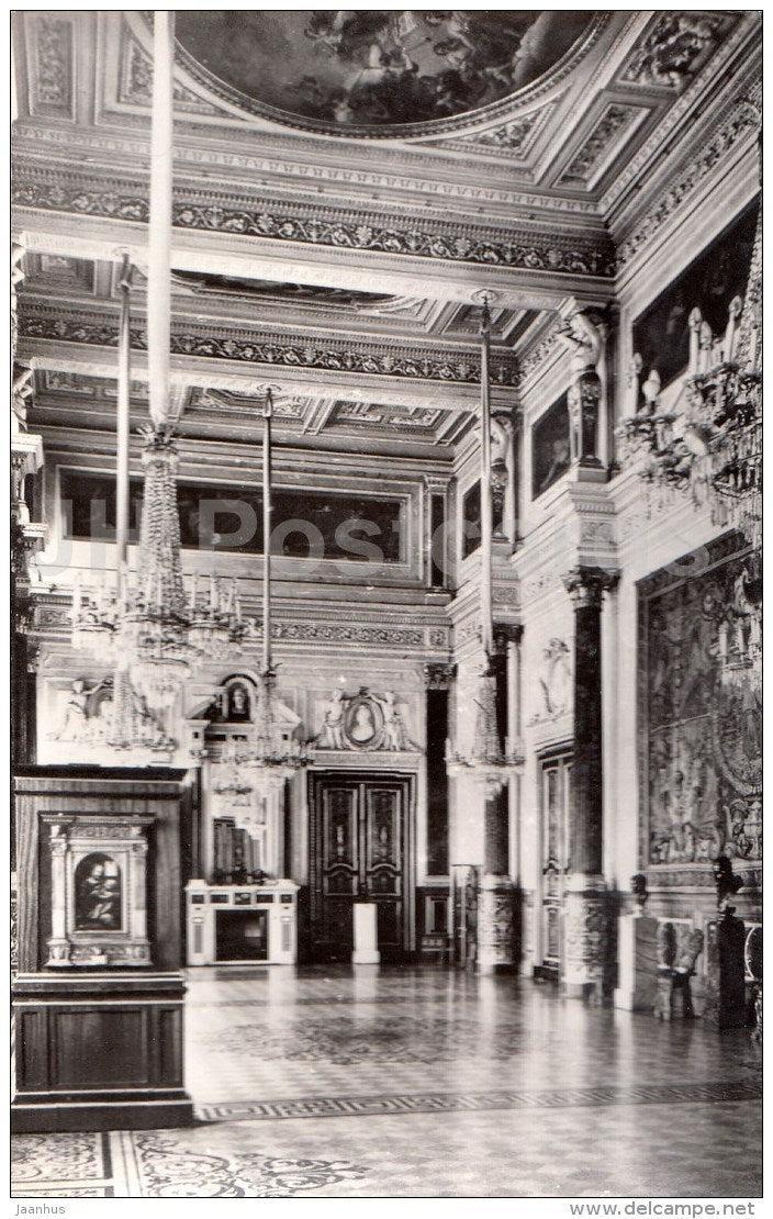 Leonardo da Vinci Hall - The Old Hermitage - Leningrad - St. Petersburg - Russia USSR - unused - JH Postcards