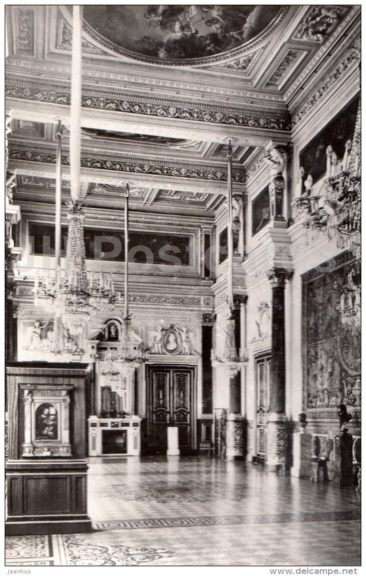 Leonardo da Vinci Hall - The Old Hermitage - Leningrad - St. Petersburg - Russia USSR - unused - JH Postcards