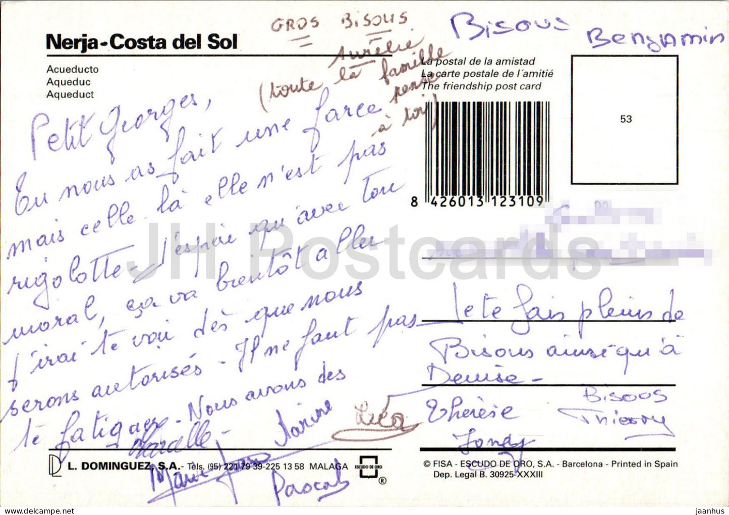 Nerja - Costa del Sol - acueducto - Aqueduc - 53 - Espagne - occasion