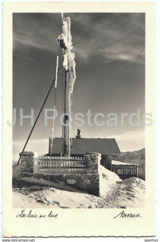 Beckert - mountain - old postcard - Germany - unused - JH Postcards