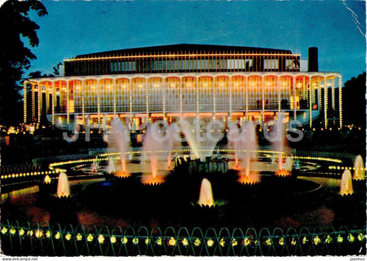 Copenhagen - Kobenhavn - Tivoli - Den Nye Koncertsal - The New Concert Hall - 1964 - Denmark - used - JH Postcards