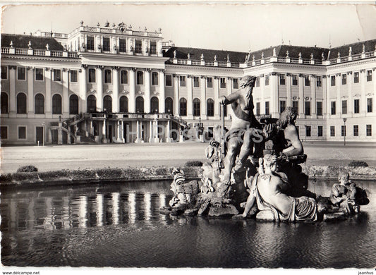 Wien - Vienna - Schonbrunn Castle - Austria - used - JH Postcards