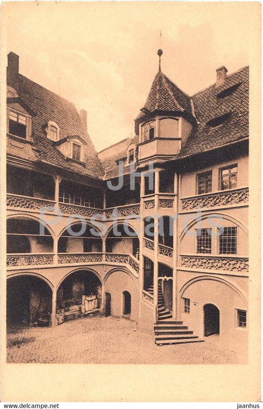 Nurnberg - Hof Im Kraft'schen Hause - old postcard - Germany - unused - JH Postcards