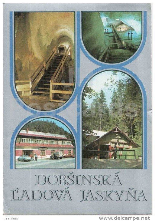 Dobsinska Ladova Jaskyna - Dobšinská Ice Cave - Czechoslovakia - Slovakia - used - JH Postcards