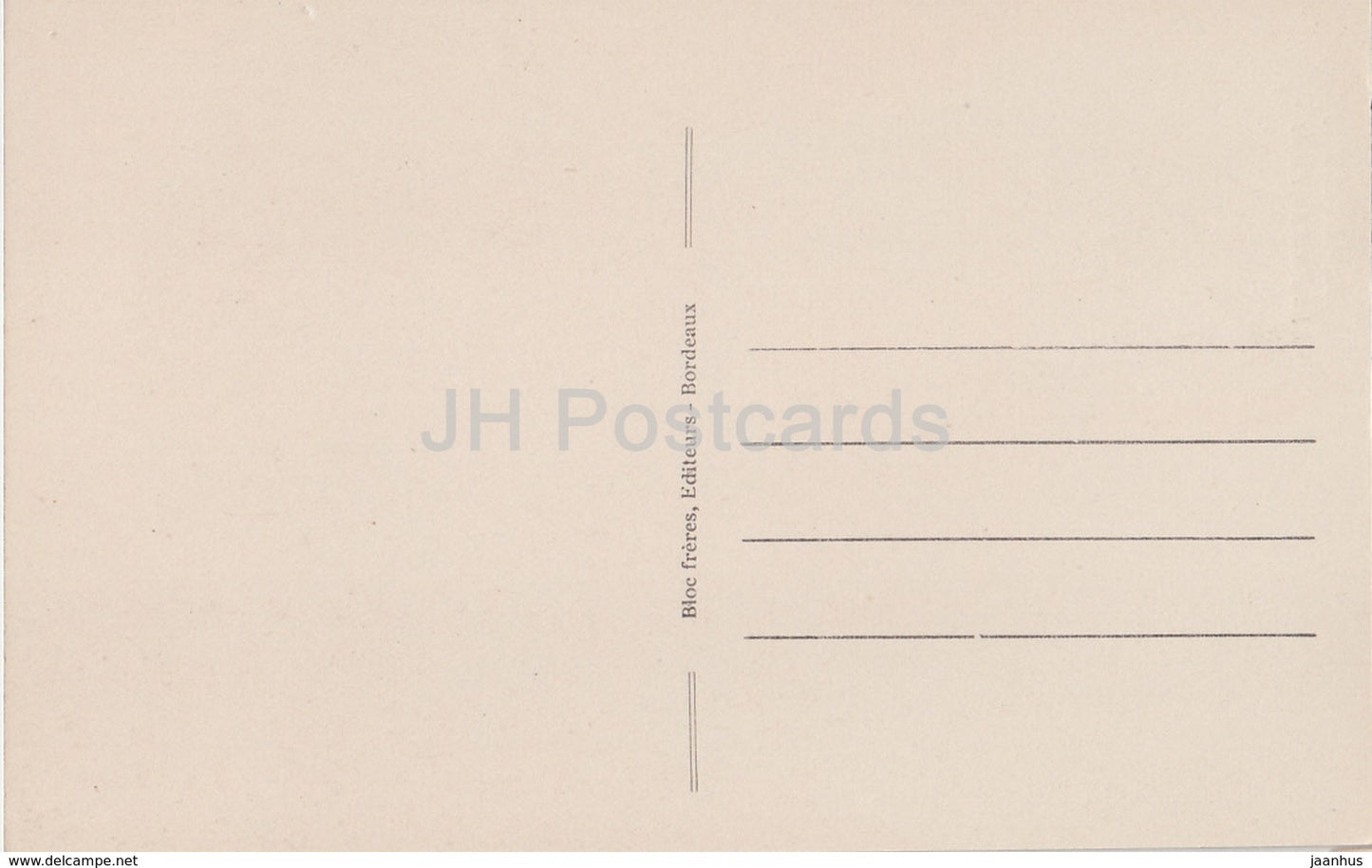 Bordeaux - La Porte du Palais - alte Autos - 1 - alte Postkarte - Frankreich - unbenutzt